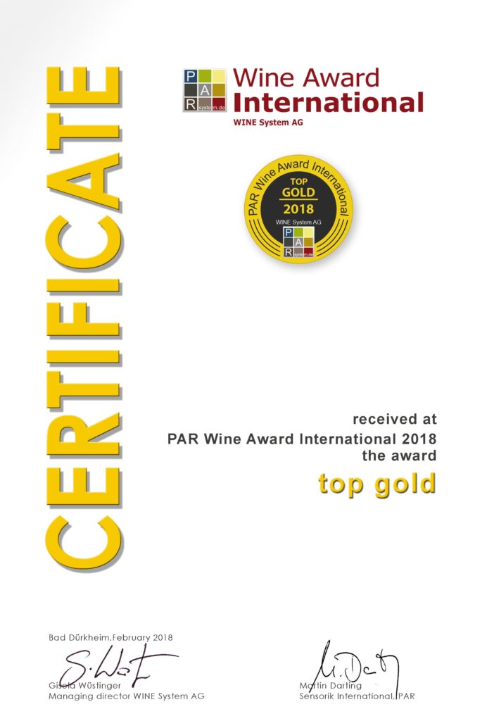 Retsina Certificate